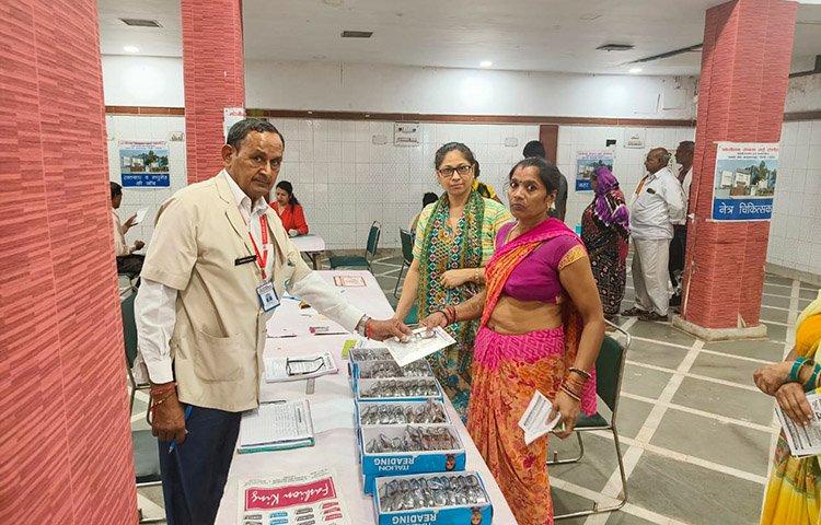 Free Eye Check-up, Spectacle Distribution & Cataract Operation Camp,