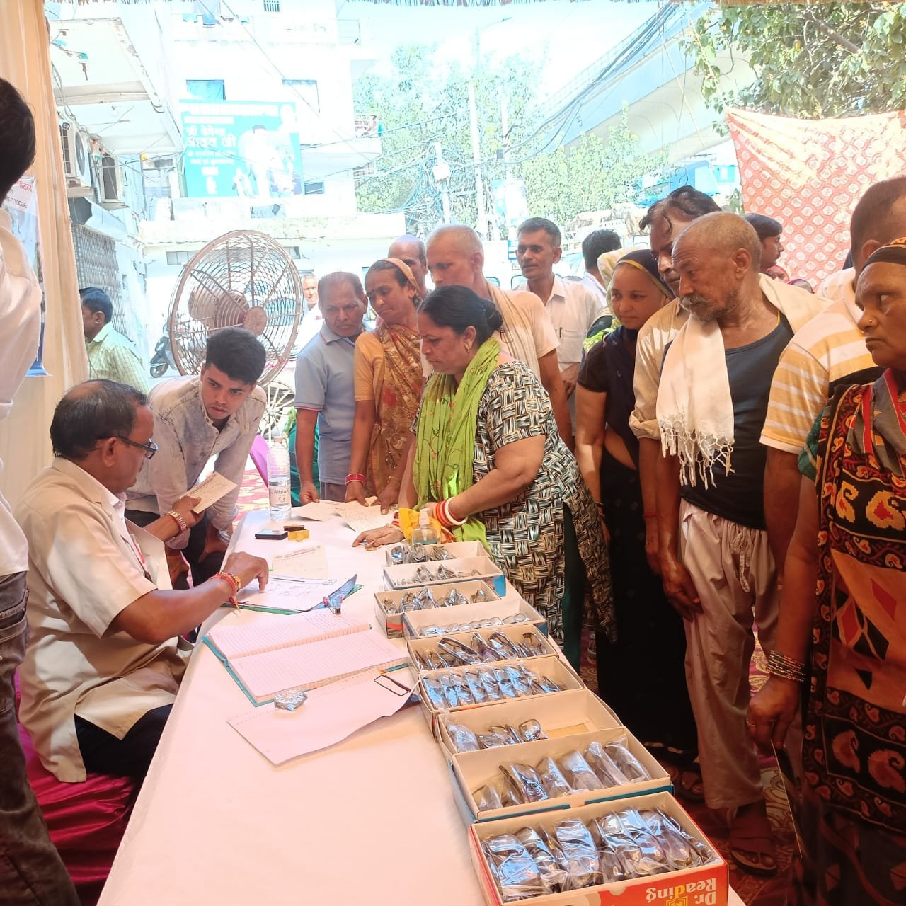 Free Eye Check-up, Distribution of Spectacles & Cataract Operation Camp
