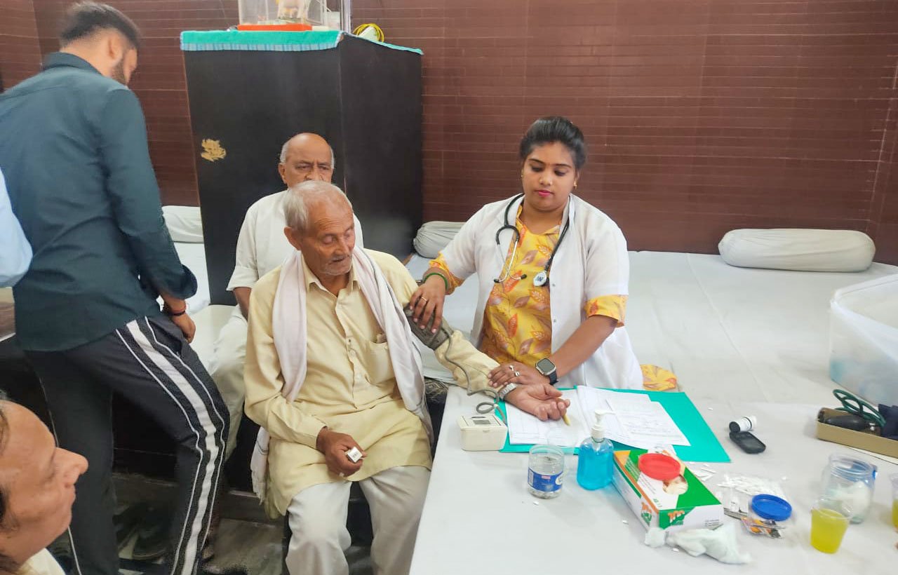 Free Eye Check-up and Cataract Operation, Organised by Bharat Vikas Parishad Gannaur Sonipat